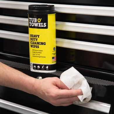 Tub O' Towels Heavy Duty Multi-Surface Cleaning Wipes - 7" X 8"