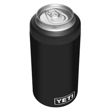 Yeti Coolers Rambler Colster Tall Can Insulator - Black - 16 oz