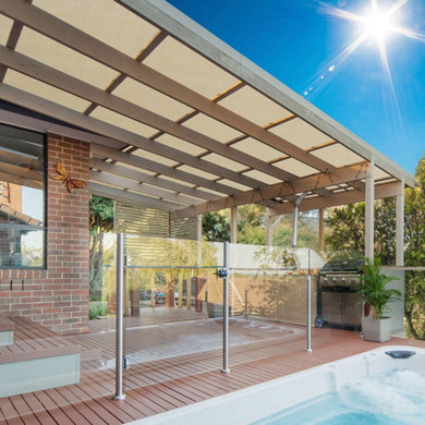 Coolaroo 90% UV Fabric Heavy Cover Shade - 6' X 15'