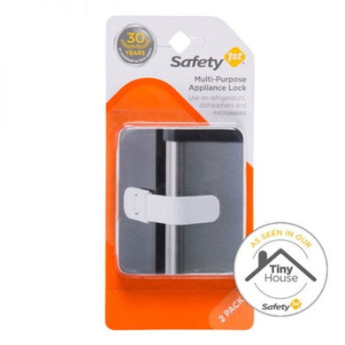 Safetyst 1st White Multi-purpose Appliance Lock - 2 Pk