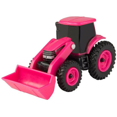 Tomy John Deere 1:64 Case Ih Pink Loader Tractor