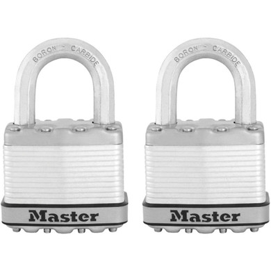 Master Lock 2" Magnum Laminated Padlock - 2 pk