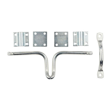 National Hardware Zinc Plated Sliding Bolt Door/gate Latches - Steel