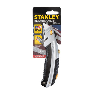 Stanley Instantchange Push-button Retractable Knife - 6-5/8"