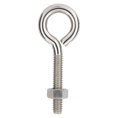 National Hardware Stainless Steel Eye Bolt - 1/4" X 2-1/2"