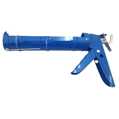 Tianjin Jinmao Blue Smooth Rod Caulk Gun - 9"