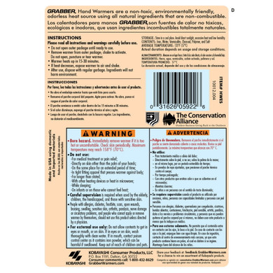 Grabber Air-activated Hand Warmer