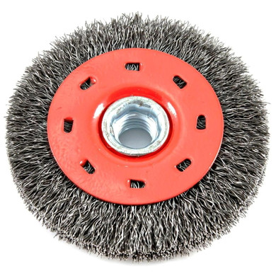 Forney Coarse Crimped Wire Wheel - 4"