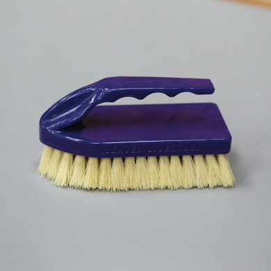 Weaver Leather Tampico Pig Brush with Handle - Purple