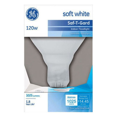 Ge Soft White Indoor Floodlight - 120 W