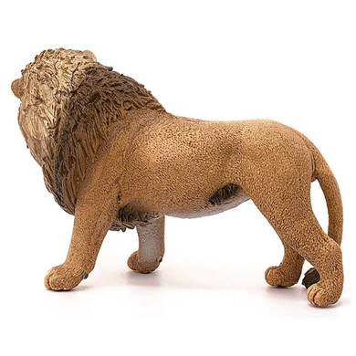 Schleich Lion Roaring Figurine - 4-1/4" X 1-3/4" X 2-5/8"