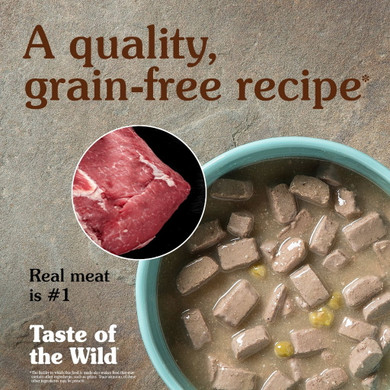 Taste of The Wild Southwest Canyon Canine Recipe with Beef In Gravy - 13.2 oz