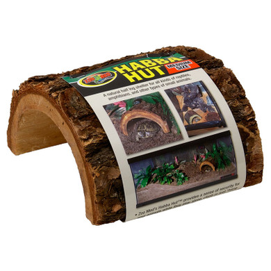 Zoo Med Natural Wood Habba Hut - Medium