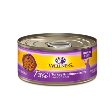 Wellness Complete Health Grain Free Turkey & Salmon Recipe Cat Food