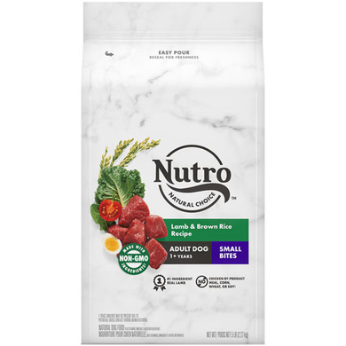 Nutro Adult Small Bites Lamb and Rice Recipe Dry Dog Food