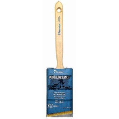 Premier Paint Roller Farm Home Ranch All Purpose Angular Sash Paint Brush - 2-1/2"