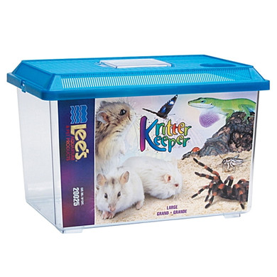 Lee's Large Rectangular Kritter Keeper - 3 Gal