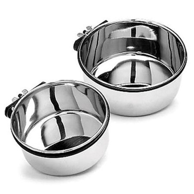 Spot Stainless Steel Coop Cup Feeding Bowl