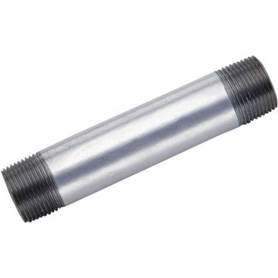 Anvil Galvanized Pipe Nipple - 1-1/4" X 2"