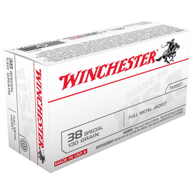 Usa 38 Special Winchester Ammo - 130gr