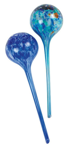 Aqua Globe Glass Plant Watering Bulb - 2 Pk