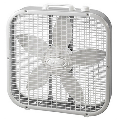 White Box Fan 3 Speed - 20"