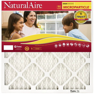 Naturalaire Microparticle Pleated Air Filter - 20" X 25" X 1"