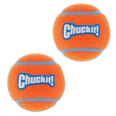 Chuckit Orange/blue Medium Tennis Ball - 2 Pk