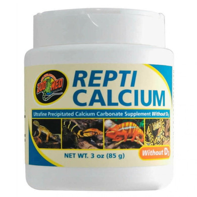 Zoo Med Repti Calcium Without D3 Supplement - 3 Oz