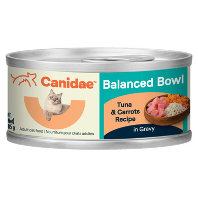 Canidae Balanced Bowl Tuna & Carrots Recipe Wet Adult Cat Food - 3 oz