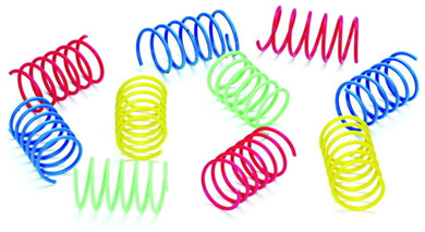 Spot Wide Colorful Springs Assorted - 10 pk