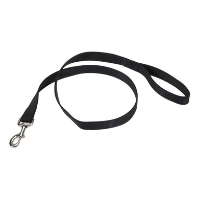 Coastal Pet Single-ply Nylon Leash - 1" X 4' - Black