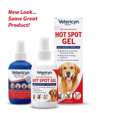 Vetericyn Plus Hot Spot Antimicrobial Hydrogel Spray - 3 oz