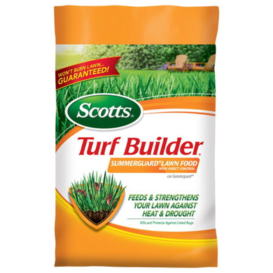 Scotts Turf Builder Summerguard 20-0-8 Lawn Food with Insect Control - 15000 sq. ft.