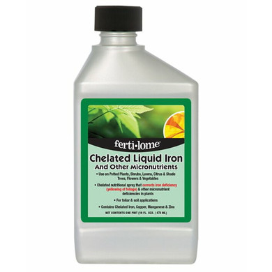 Fertilome Chelated Liquid Iron and Other Micro Nutrients - 16 oz