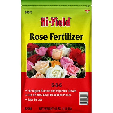 Hi-yield 6-8-6 Rose Fertilizer - 4 Lb