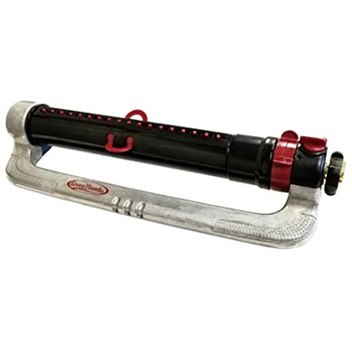 Green Thumb Metal Oscillating Sprinkler With Flow Control - 4200 sq. ft.