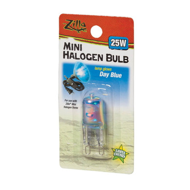 Zilla Day Blue Mini Halogen Bulb - 25 W