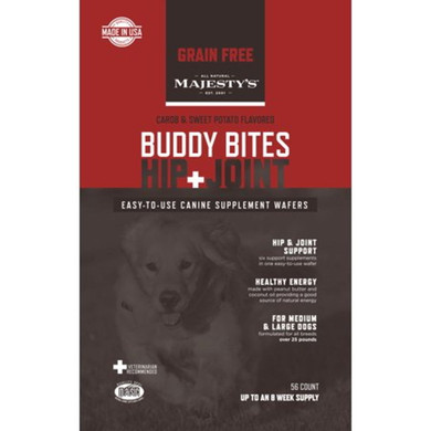 Majesty's Buddy Bites Hip & Joint Supplement For Dog - Medium/large