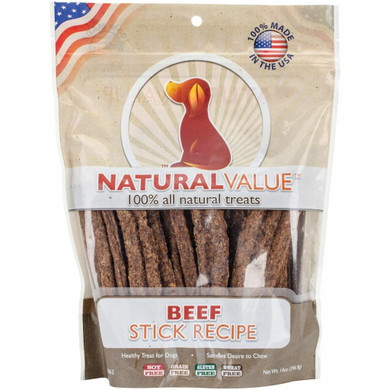 Loving Pets Natural Value Soft Chew Beef Sticks - 14 oz