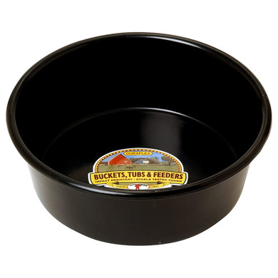 Little Giant 5 Qt Plastic Utility Pan - Black