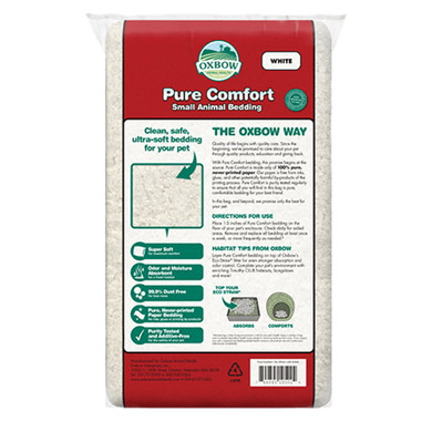 Oxbow Animal Health Pure Comfort Bedding - White