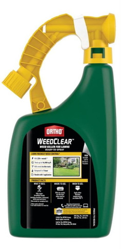 Ortho Weedclear Lawn Base Weed Killer Ready To Spray - 32 Oz