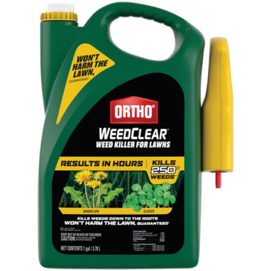 Ortho Weedclear Lawn Weed Killer Ready to Use Trigger Spray - 1 gal