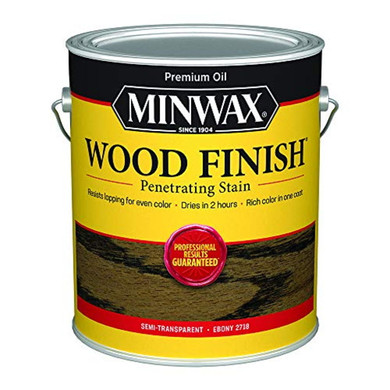 Minwax Wood Finish Penetrating Stain - Ebony - 1 qt