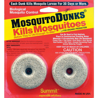 Summit Mosquito Dunk Biological Mosquito Control - 2 Pk