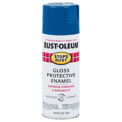 Rust-oleum Stops Rust Royal Blue Protective Enamel Spray Paint - 12 oz