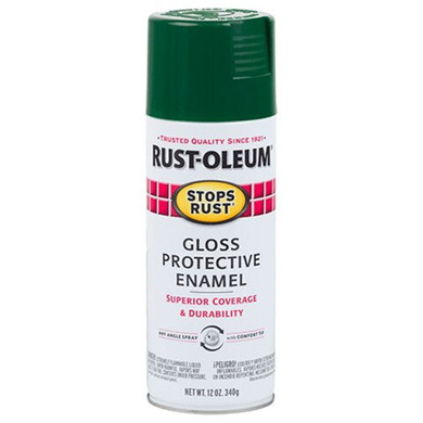 Rust-oleum Stops Rust Hunter Green Protective Enamel Spray Paint - 12 oz