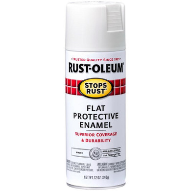 Rust-oleum Stops Rust Protective Enamel Spray Paint - Flat White
