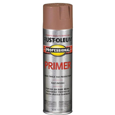 Rust-oleum Professional Flat Red Primer Spray - 15 oz